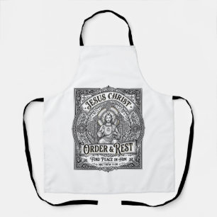 Jesus Declutter Saubere Heim T-Shirt Christliches Schürze