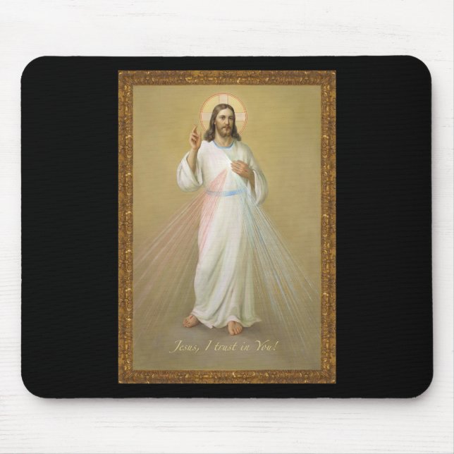 Jesus, dem ich vertraue mousepad (Vorne)
