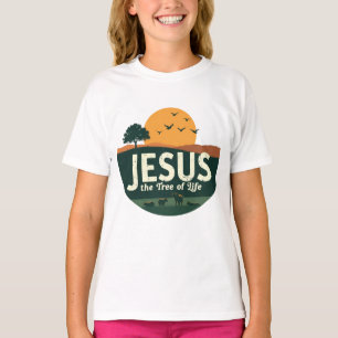 Jesus: Der Baum des Lebens T-Shirt