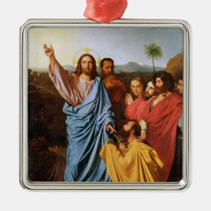 Jesus, der die Schlüssel zu St Peter, 1820 Ornament Aus Metall