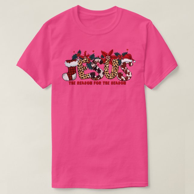 Jesus der Grund für die Jahreszeit (7) T-Shirt (Design vorne)