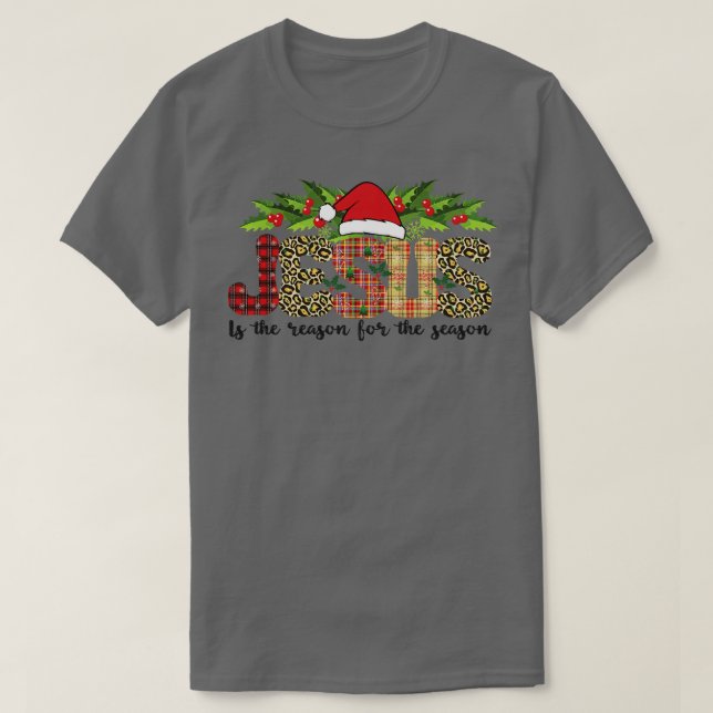 Jesus der Grund für die Jahreszeit (9) T-Shirt (Design vorne)