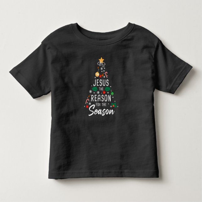 Jesus der Grund für die Jahreszeit - der Weihnacht Kleinkind T-shirt (Vorderseite)