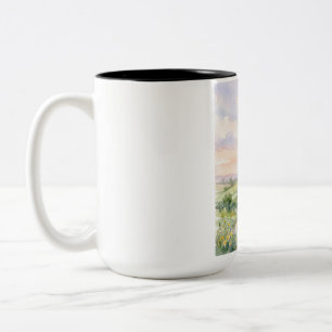 Jesus der Gute Hirte Zweifarbige Tasse