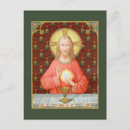 Jesus, der Heilige Kommunion (SAU 045) Postkarte