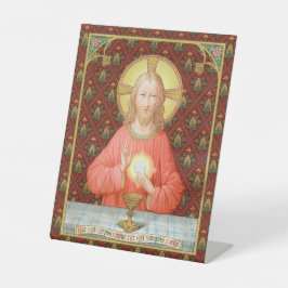 Jesus, der Heilige Kommunion (SAU 045) Sockelschild