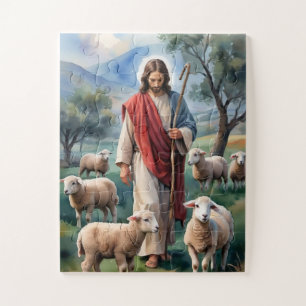 Jesus der Hirte Puzzle