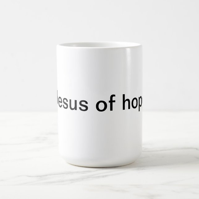 Jesus-der-Hoffnung Tasse (Mittel)