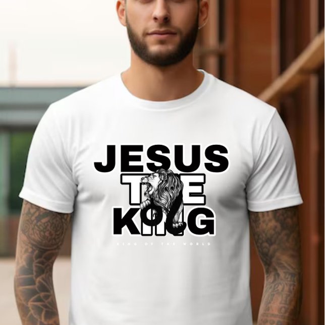 Jesus der König Unisex T-Shirt (Von Creator hochgeladen)