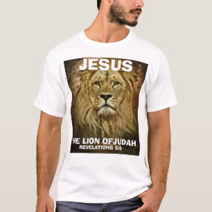 JESUS der LÖWE VON JUDAH, christliche T - Shirts