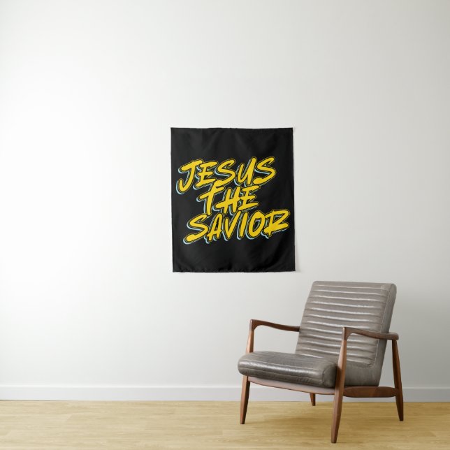 JESUS DER RETTER WANDTEPPICH (Beispiel)
