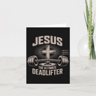 Jesus der Totenmuskel Junge Christliche Gicht Karte