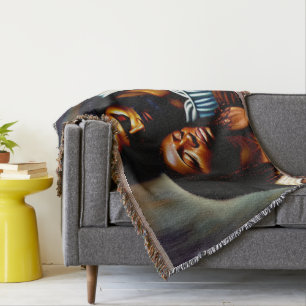 Jesus der tröstlichere Christliche Kehle-Keule Decke