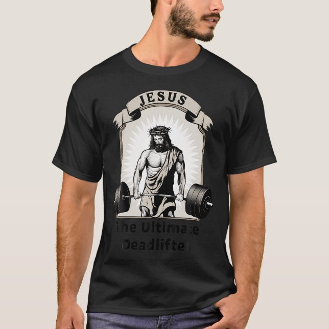 Jesus, der ultimative Christliche Trainingsgürtel T-Shirt (Vorderseite)