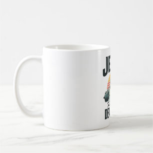 Jesus Der ultimative Deadlifter Vintage Kaffeetasse