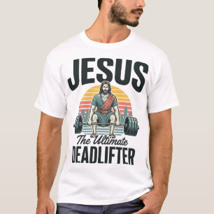 Jesus Der ultimative Deadlifter Vintage T-Shirt