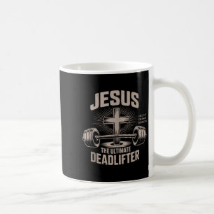 Jesus Der Ultimative Kraftsportler Muskel Kind Lus Kaffeetasse