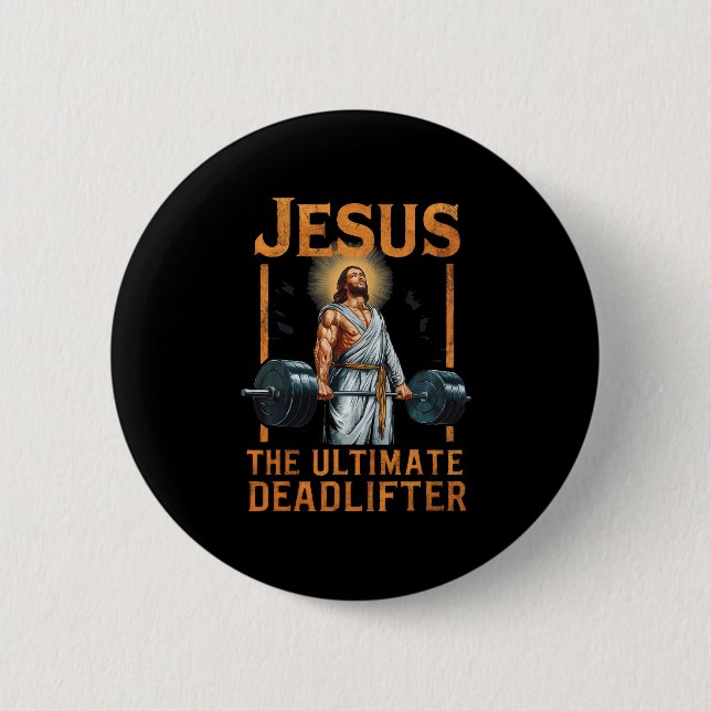 Jesus der ultimative Todesfahr Christlich Button (Vorderseite)