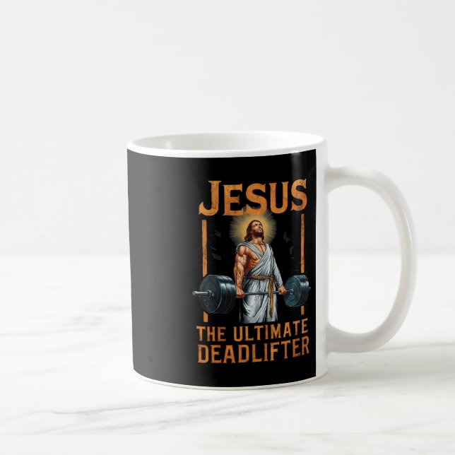 Jesus der ultimative Todesfahr Christlich Kaffeetasse (Rechts)