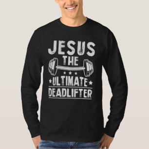 Jesus der ultimative Todflieger Fitness Athlete Gy T-Shirt