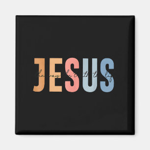 Jesus Der Weg Die Wahrheit Das Leben Bibelvers  Magnet