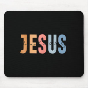 Jesus Der Weg Die Wahrheit Das Leben Bibelvers  Mousepad