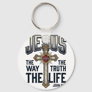 Jesus Der Weg Die Wahrheit Das Leben Christliches Schlüsselanhänger