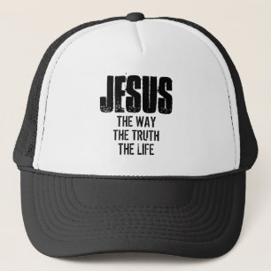JESUS DER WEG DIE WAHRHEIT DAS LEBEN TRUCKERKAPPE