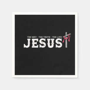 Jesus - Der Weg, die Wahrheit des Lebens Serviette