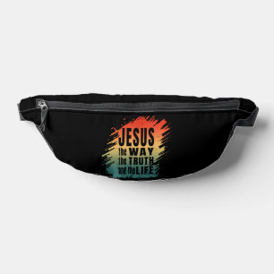 JESUS DER WEG DIE WAHRHEIT UND DAS LEBEN BAUCHTASCHE