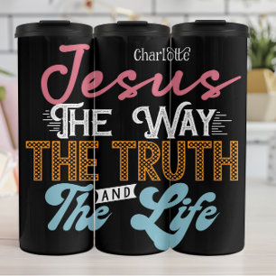 Jesus Der Weg Die Wahrheit Und Das Leben Thermosbecher