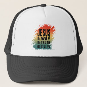 JESUS DER WEG DIE WAHRHEIT UND DAS LEBEN TRUCKERKAPPE
