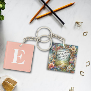 Jesus der Weg Wahrheit und Leben christliches Mono Schlüsselanhänger