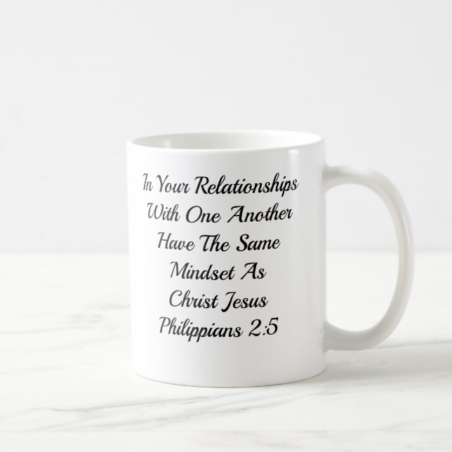 JESUS (DESIGNIERE DEINEN EIGENEN BECHER) KAFFEETASSE (Rechts)