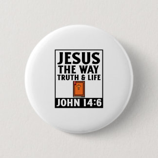Jesus die Art und Weise, wie Wahrheit und Leben ch Button