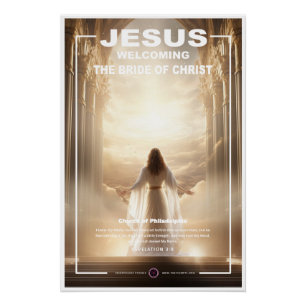 Jesus - die Braut begrüßen Poster