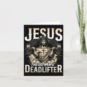 Jesus, die Christliche Kreiselpumpe für den Todest Karte