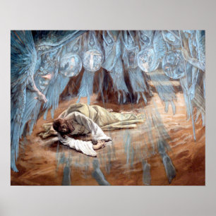 Jesus & die Engel in Gethsemane 02 Poster A