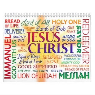 JESUS DIE NAMEN-VOR ALLEM NAMEN KALENDER