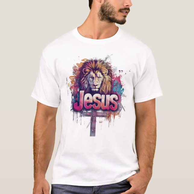 Jesus: Die rotierende Wahrheit T-Shirt (Vorderseite)