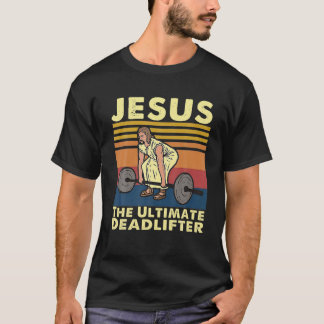 Jesus die ultimative Fitness der Todflieger Vintag T-Shirt