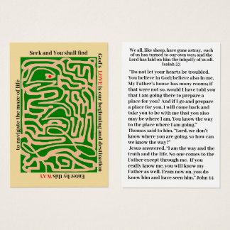 Jesus die WAY-Visitenkarte