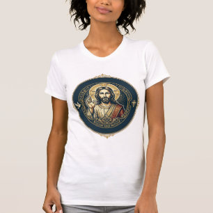 Jesus Digital Artist iPad Kunst T-Shirt Inspiriere