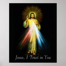Jesus Divine Mercy Poster