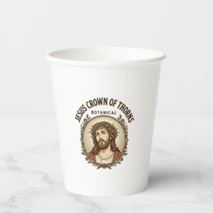 Jesus Dornenkrone Botanische Jesus Dornenkrone Pappbecher