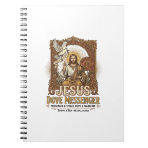 Jesus Dove Messenger Jesus Dove Messenger Christia Notizblock