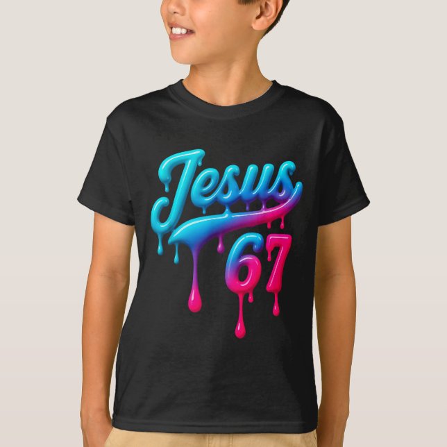 Jesus Drip  T-Shirt (Vorderseite)
