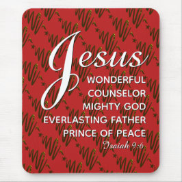 JESUS-DRUCK Christlich Mousepad