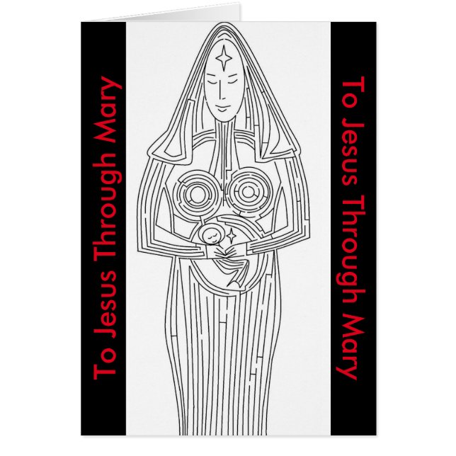 Jesus durch Maria (Vorne)