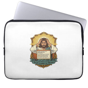 Jesus E-Mail-Typo Auto-Korrektur-Desaster Unterneh Laptopschutzhülle